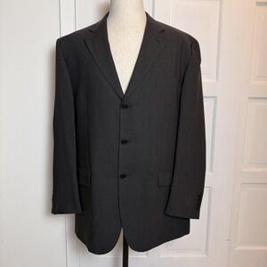 Missoni Blazer Mens 40L Gray 3 Button Made In Italy Suit Jacket Sport Coat